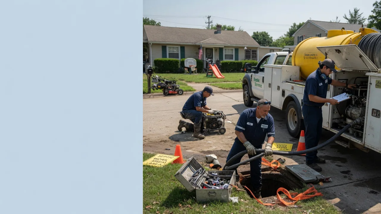 Septic Tank Pumping in Shinnston, WV near me